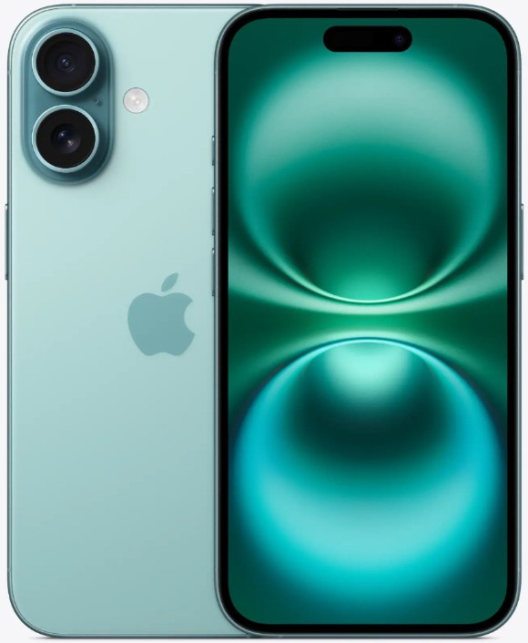 Apple iPhone 16 256GB Teal (MYEJ3)
