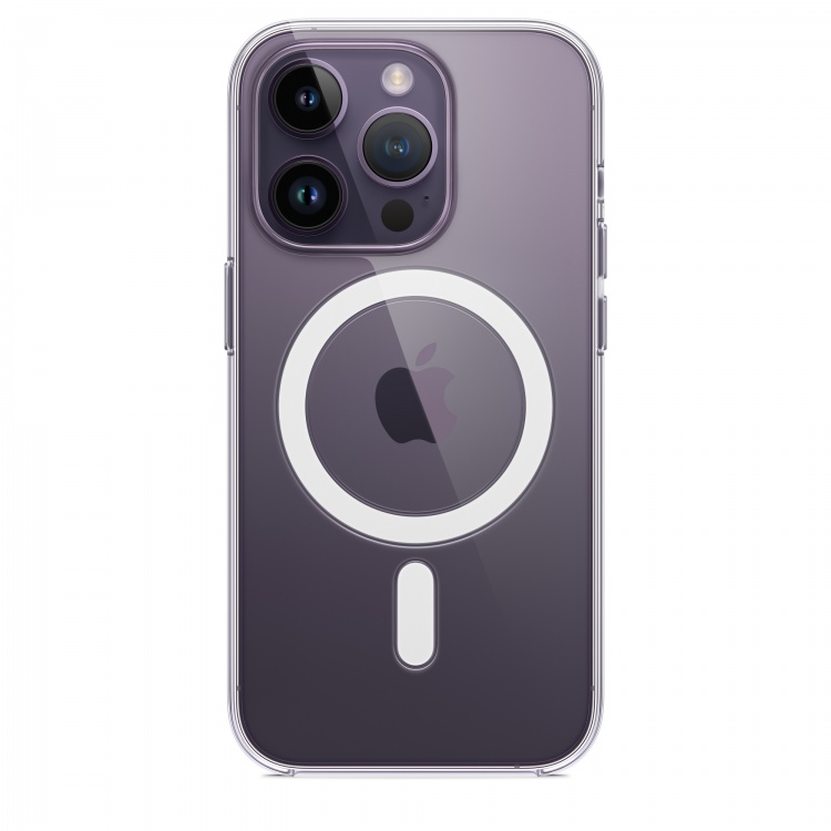 Чехол для iPhone 14 Pro Apple Clear Case with MagSafe (Transparent)