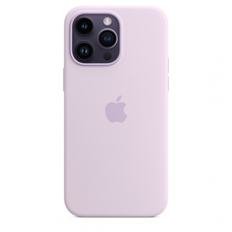Чехол для iPhone 14 Pro Max Apple Silicone Case with MagSafe (Lilac)