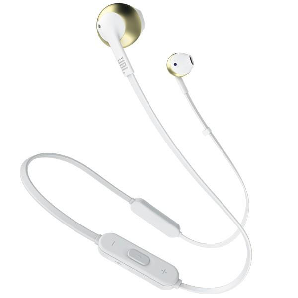 Наушники с микрофоном JBL T205BT Champagne Gold (JBLT205BTCGD)