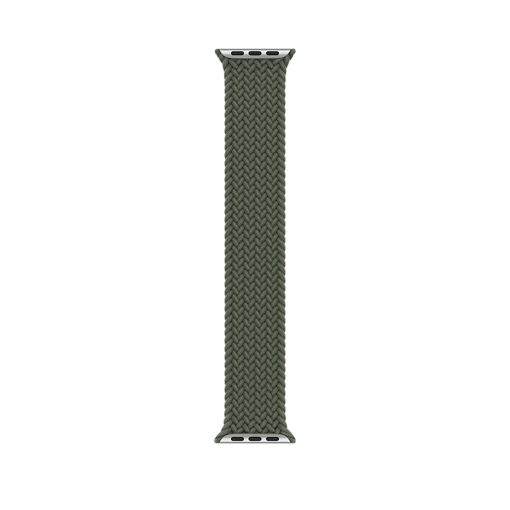 Ремінець-браслет для Apple Watch 38mm/40mm Braided Solo Loop (Inverness Green) S