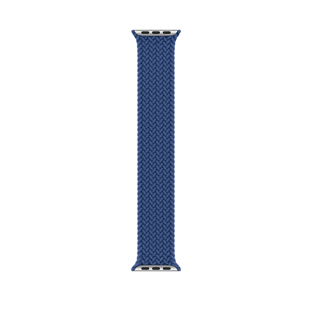 Ремінець-браслет для Apple Watch 42mm/44mm Braided Solo Loop (Atlantic Blue) M