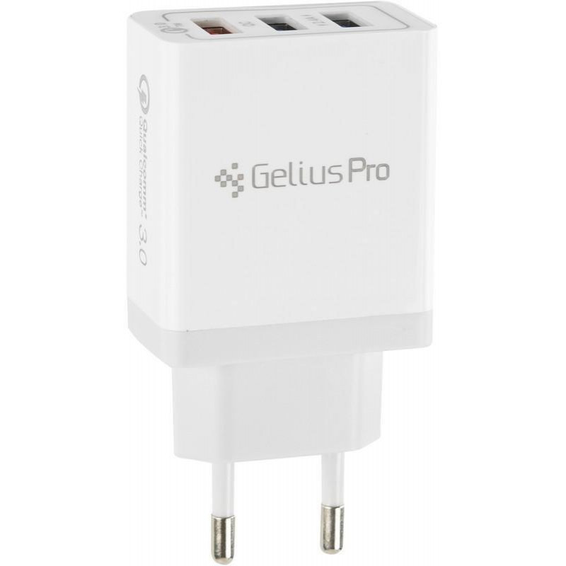 СЗУ Gelius Pro Dominion QC3.0 GP-HC04 3USB 3.1A White