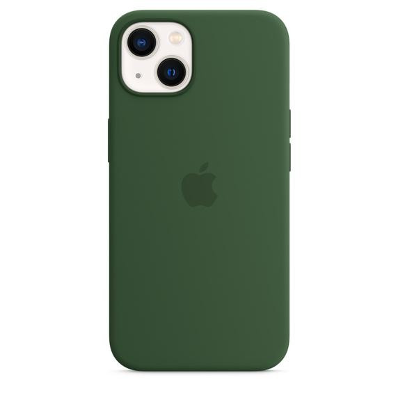 Чехол для iPhone 13 Apple Silicone Case with MagSafe (Clover)