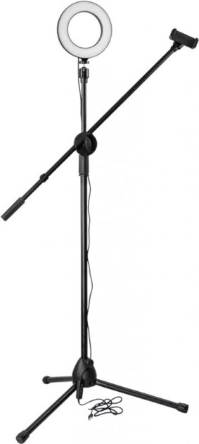 Штатив для телефона/фотоаппарата Gelius Pro Portable Tripod Kit LED Stork GP-PT-002