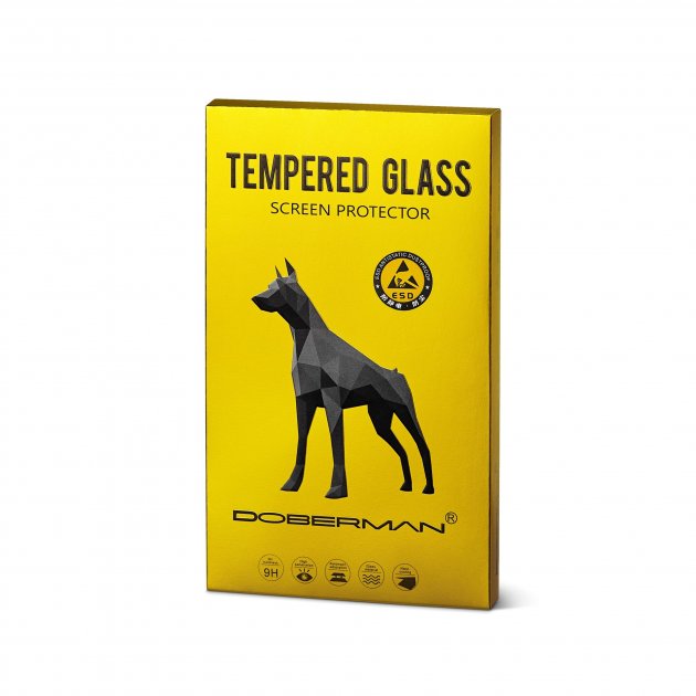 Защитные стекла iPhone 15 Pro Doberman Tempered Glass Screen Protector ESD