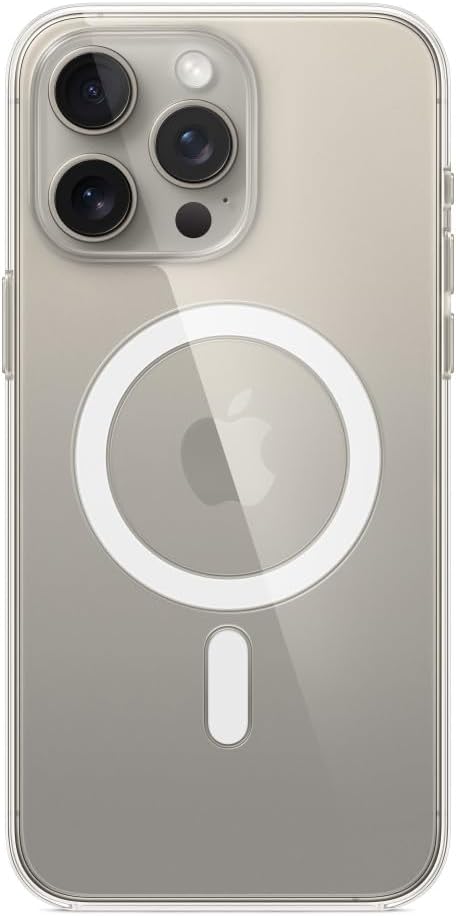 Чехол iPhone 15 Pro Max Rock Crystal Series with Magnetic (Transparent)
