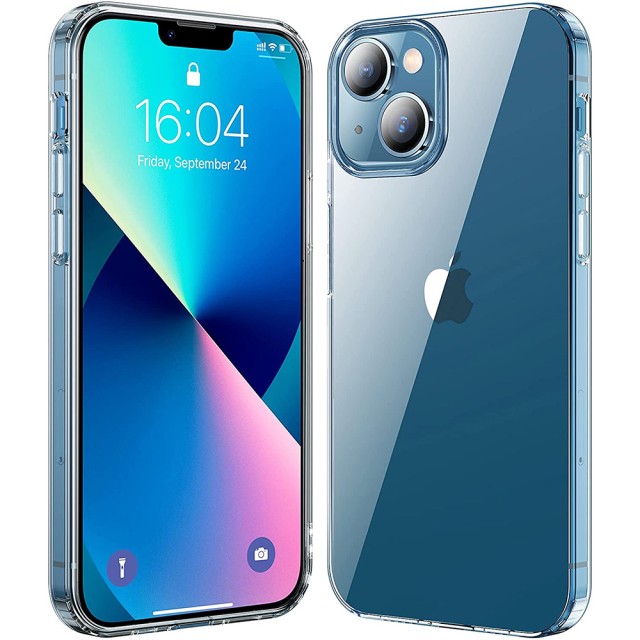 Чехол Накладка для iPhone 14 ROCK Pure Series (Transparent)