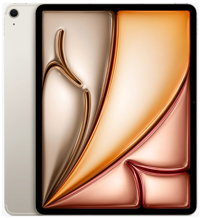 Apple iPad Air 13 2025 Wi-Fi + Cellular 256GB Starlight (MCJ74)