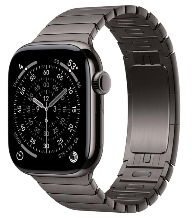 Apple Watch Series 11 GPS + Cellular 42mm Slate Tit. Case w. Slate Link Bracelet (MF9K4+MXMD3)