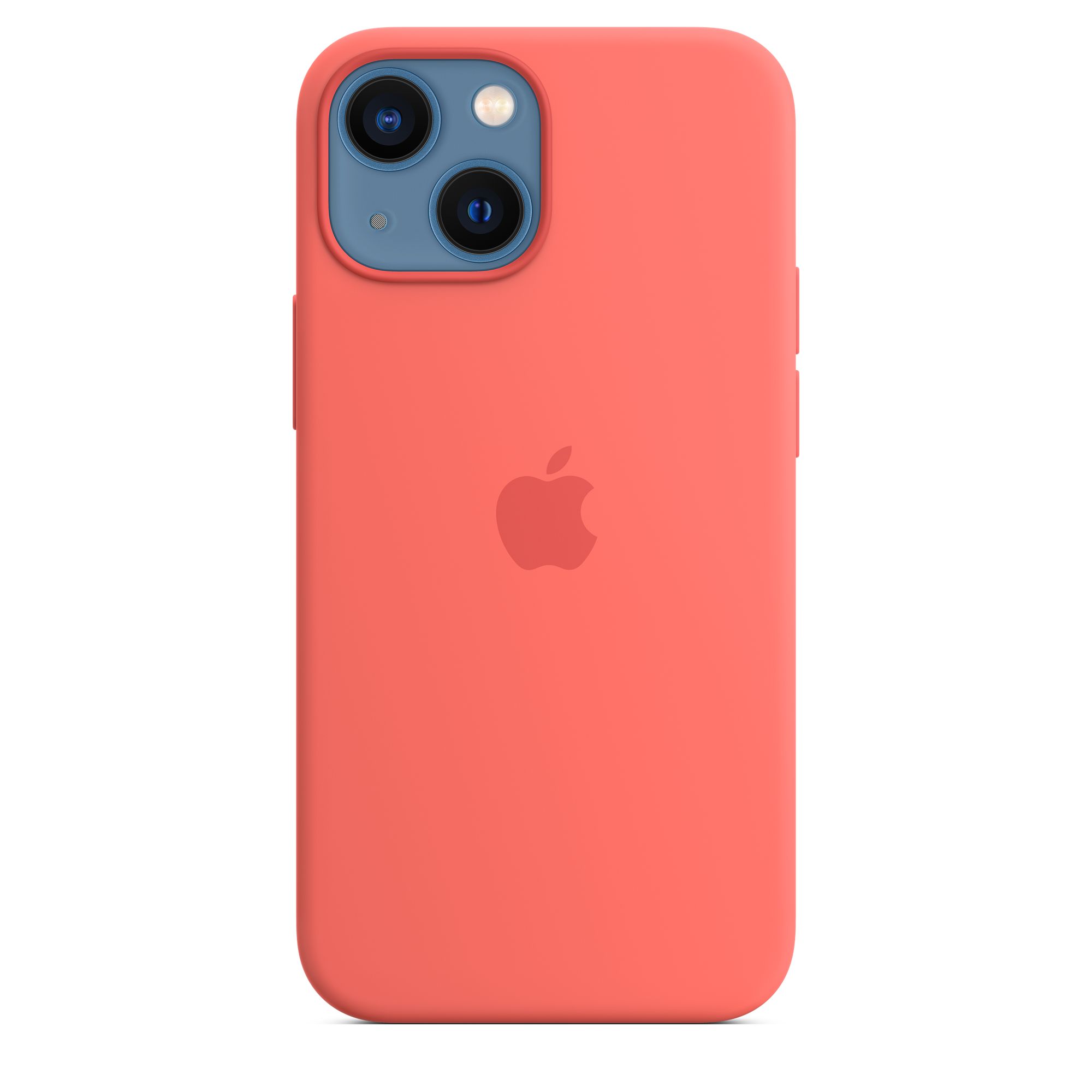 Чехол Накладка для iPhone 13 mini Apple Silicone Case with MagSafe (Pink Pomelo)