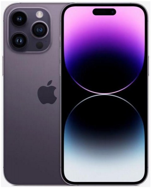 Apple iPhone 14 Pro 128GB Deep Purple (MQ0G3)(Used)