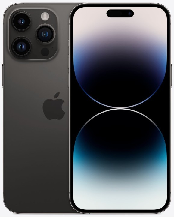 Apple iPhone 14 Pro Max 128GB Space Black (MQ9P3) (Used)