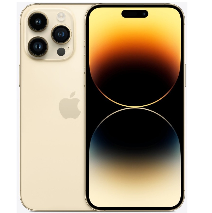 Apple iPhone 14 Pro Max 256GB (Gold) (MQ9W3)