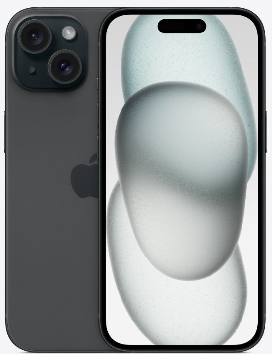 iPhone 15 Black 256 GB eSIM (MTM43)