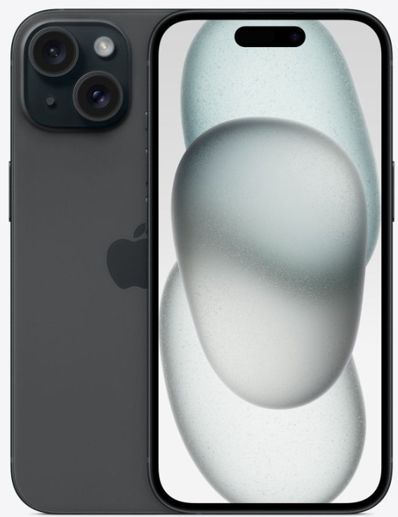 iPhone 15 Black 128 GB (MTP03)