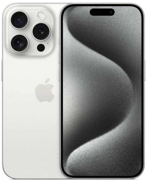 Apple iPhone 15 Pro White Titanium 512 GB (MTV83) (Used)
