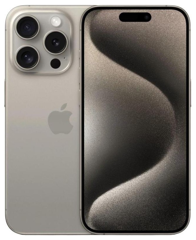 Apple iPhone 15 Pro Max Natural Titanium 256 GB eSIM (MU683) (used)