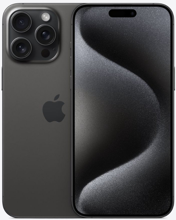 iPhone 15 Pro Max Black Titanium 512 GB (MU7C3)