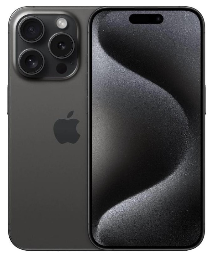 Apple iPhone 15 Pro Max Black Titanium 1 TB (MU7G3) ()used)