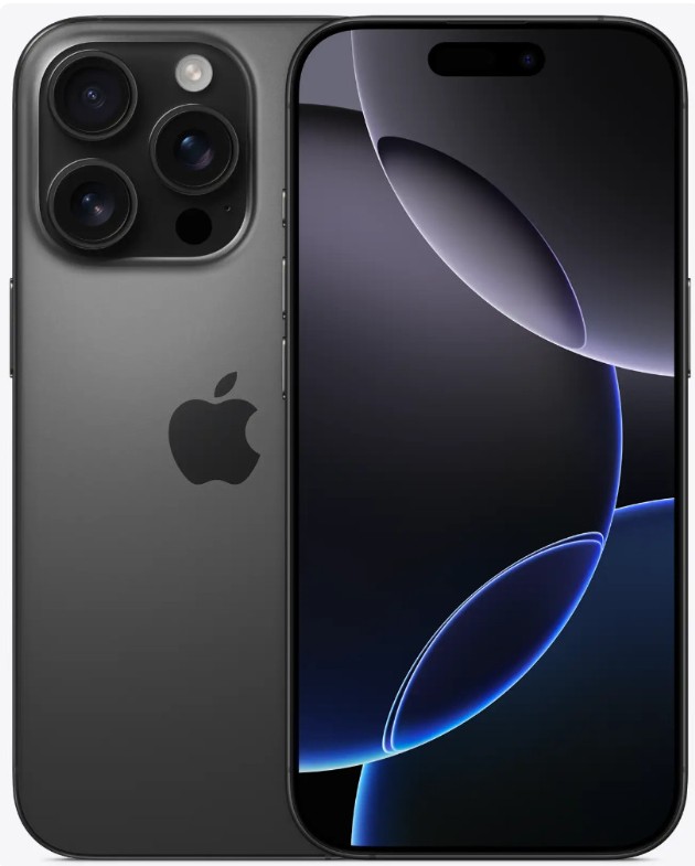 Apple iPhone 16 Pro 128GB eSIM Black Titanium (MYM93)(Used)