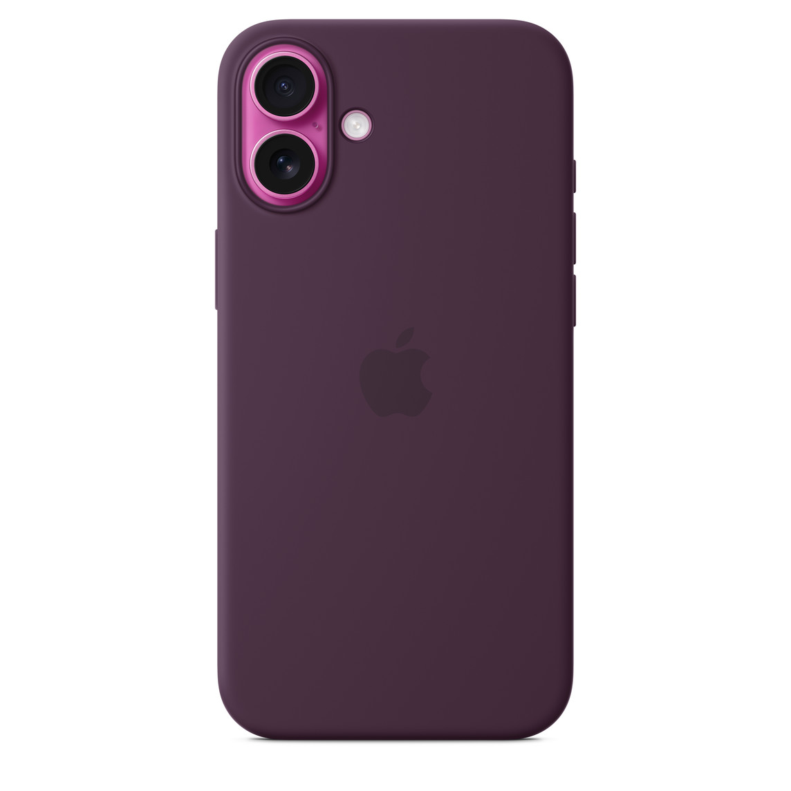 Чехол iPhone 16 Apple Silicone Case with MagSafe (Plum)