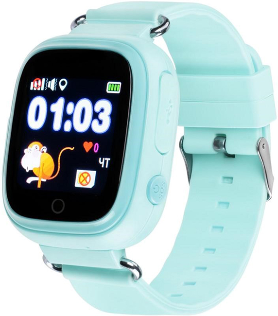 Детские умные часы с GPS трекером Gelius Pro GP-PK003 Blue (12 мес)