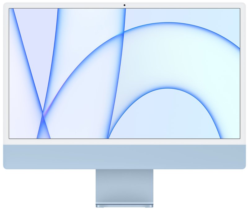 Apple iMac M1 24" 4.5K 256GB 8GPU (MGPK3) (Blue)