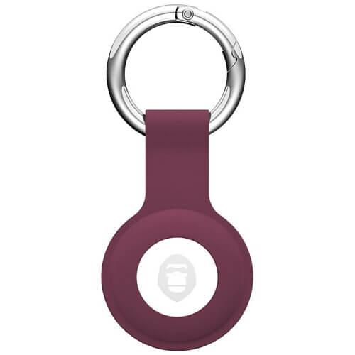 Чехол для AirTag Blueo Antilost Liquid Silicone Protector (Raspberry)