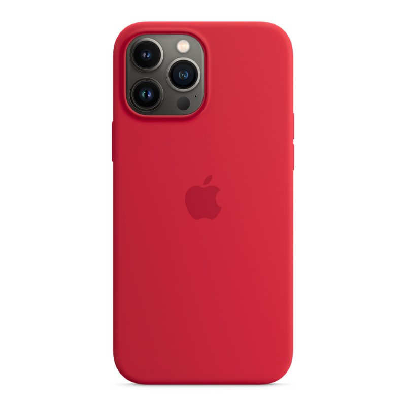 Чехол для iPhone 13 Pro Apple Silicone Case with MagSafe (PRODUCT)RED