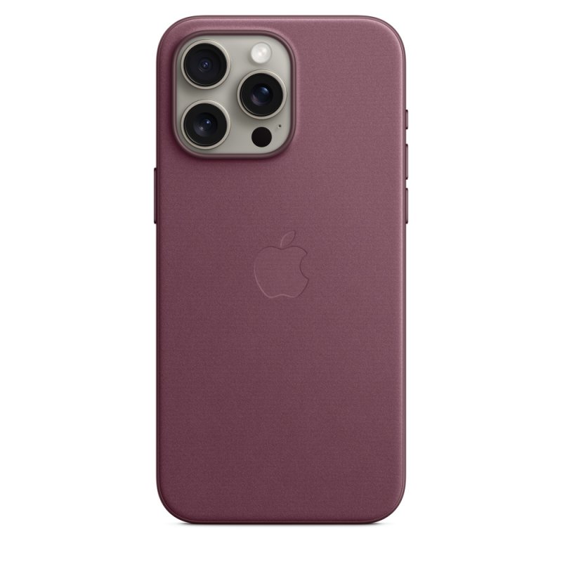 Чехол для iPhone 15 Pro Max Apple FineWoven with MagSafe (Mulberry)