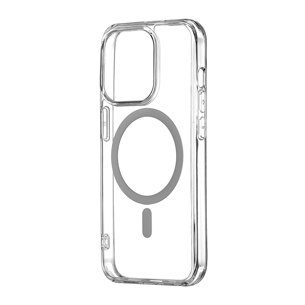 Чехол iPhone 15 Pro Unique MagSafe Case (Transparent)