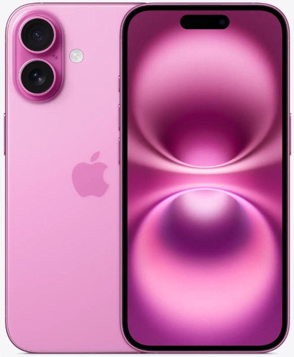 Apple iPhone 16 Plus 128GB eSIM Pink (MXUV3)
