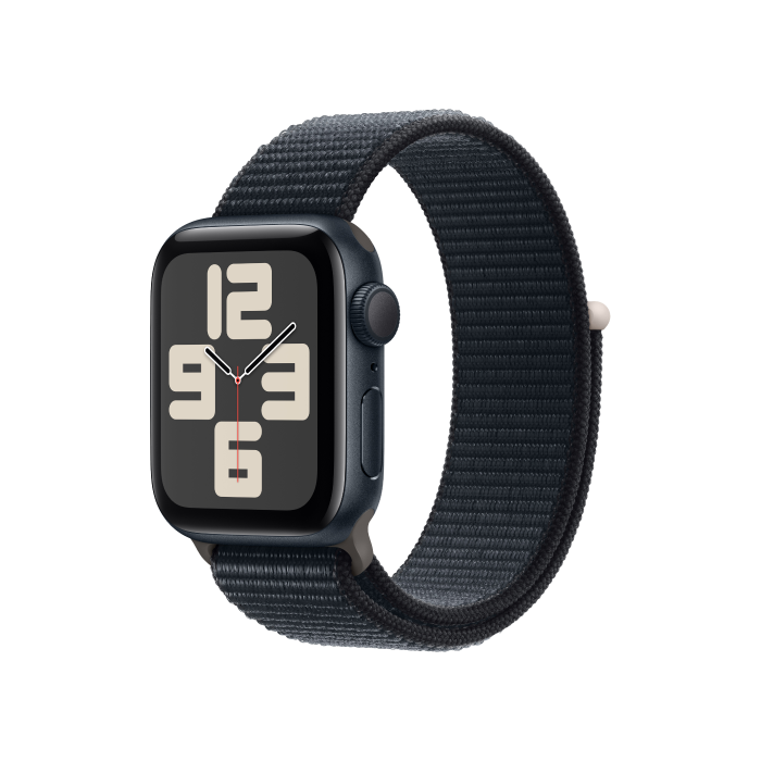 Apple Watch SE 2 GPS 40mm Midnight Aluminium Case with Midnight Sport Loop (MRE03) Open Box