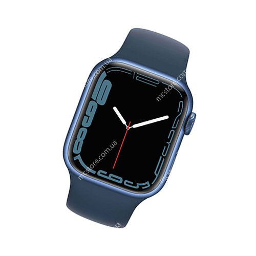 Apple Watch Series 7 GPS 45mm Blue Aluminum Case With Blue Sport Band (MKN83)