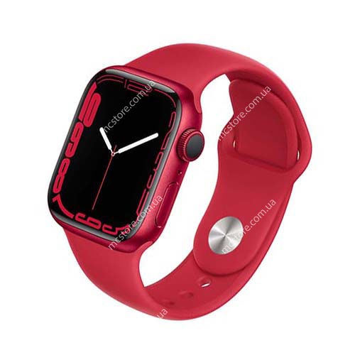 Apple Watch Series 7 GPS 45mm PRODUCT RED Aluminum Case With PRODUCT RED Sport (MKN93)