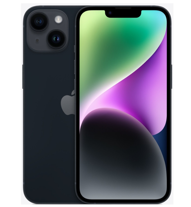 Apple iPhone 14 128GB (Midnight) (MPUF3)