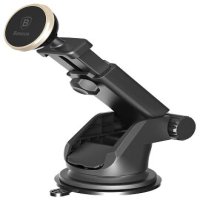 Авто Держатель BASEUS Solid Series Telescopic Magnetic (Золотой) (Пластик)