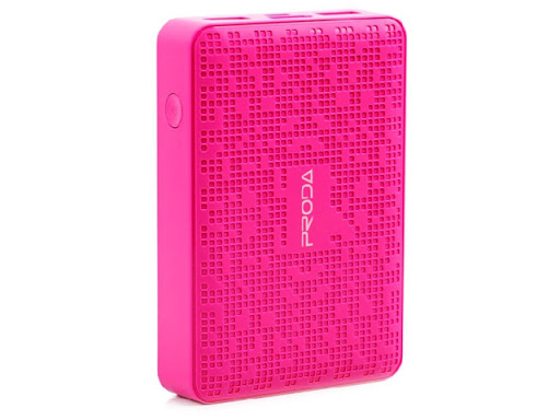 Портативное зарядное устройство PRODA PURE POWER BANK (12000mAh) (Розовый)