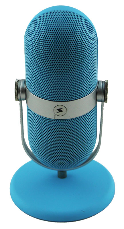 Акустика MIC WIRELESS (Bluetooth) (Handsfree) (Голубой)