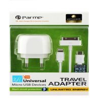 Сетевое зарядное устройство Unplug Universal (2*USB) (Белый)