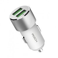 Автомобільний зарядний пристрій Rock Sitor Plus (white)