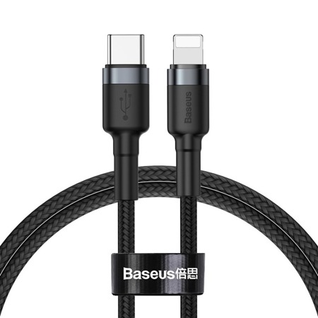 Кабель Baseus Mini White Cable Type-c to iP PD 18W 1m (Black)