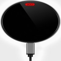 Бездротове зарядний пристрій XO WX001 Wireless Charger 15W (Black)