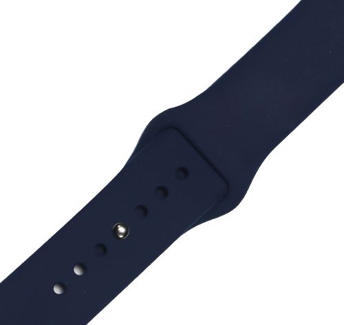 Ремінець-браслет для Apple Watch 38mm Silicone Band (Midnight blue)