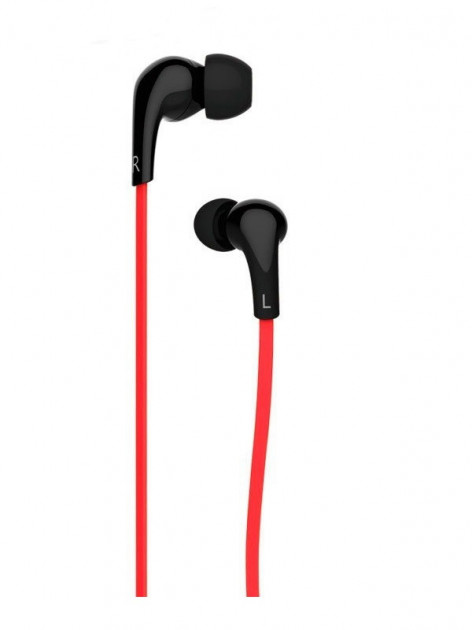 Наушники Hands Free Usams LEO  (black/red)