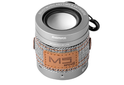 Колонка акустическая Bluetooth Speaker Remax RB-M5 Silver