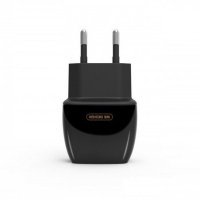 Сетевое зарядное устройство WK 2 USB WP-U05(black