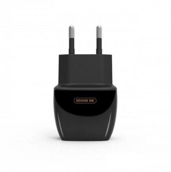 Сетевое зарядное устройство WK 2 USB WP-U05(black