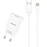 Сетевое зарядное устройство Usams U-Star 2,1A T21 (white)